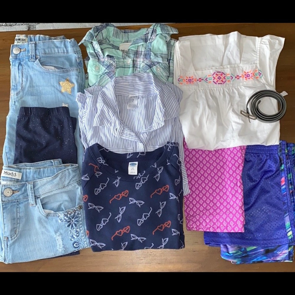 Girl clothes bundle size 7